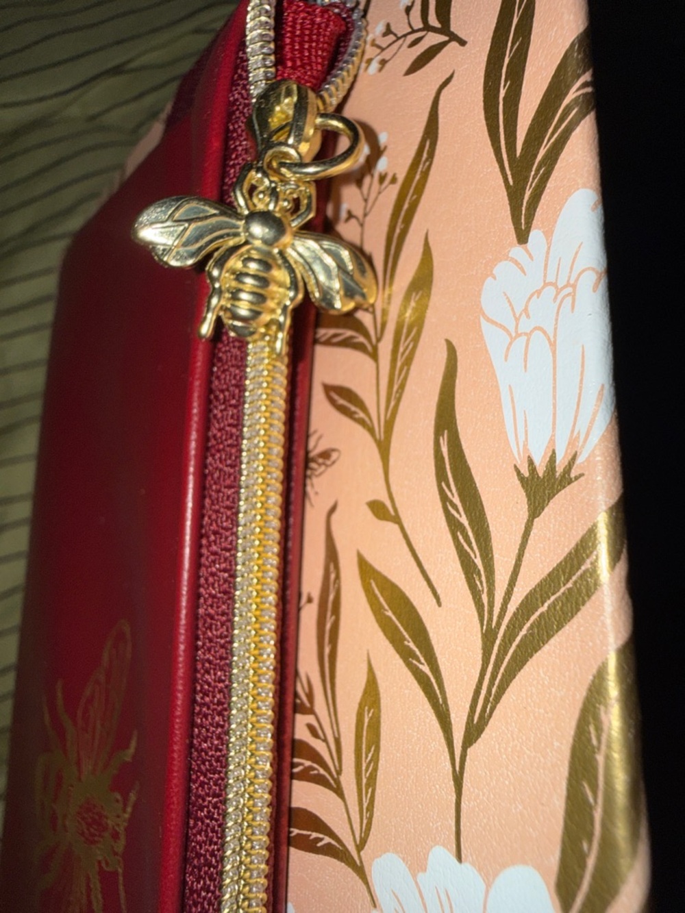 “Be Still and Know” Burgundy Journal & 2 piece Zippered Case and Notebook Set. - Picture 9 of 12